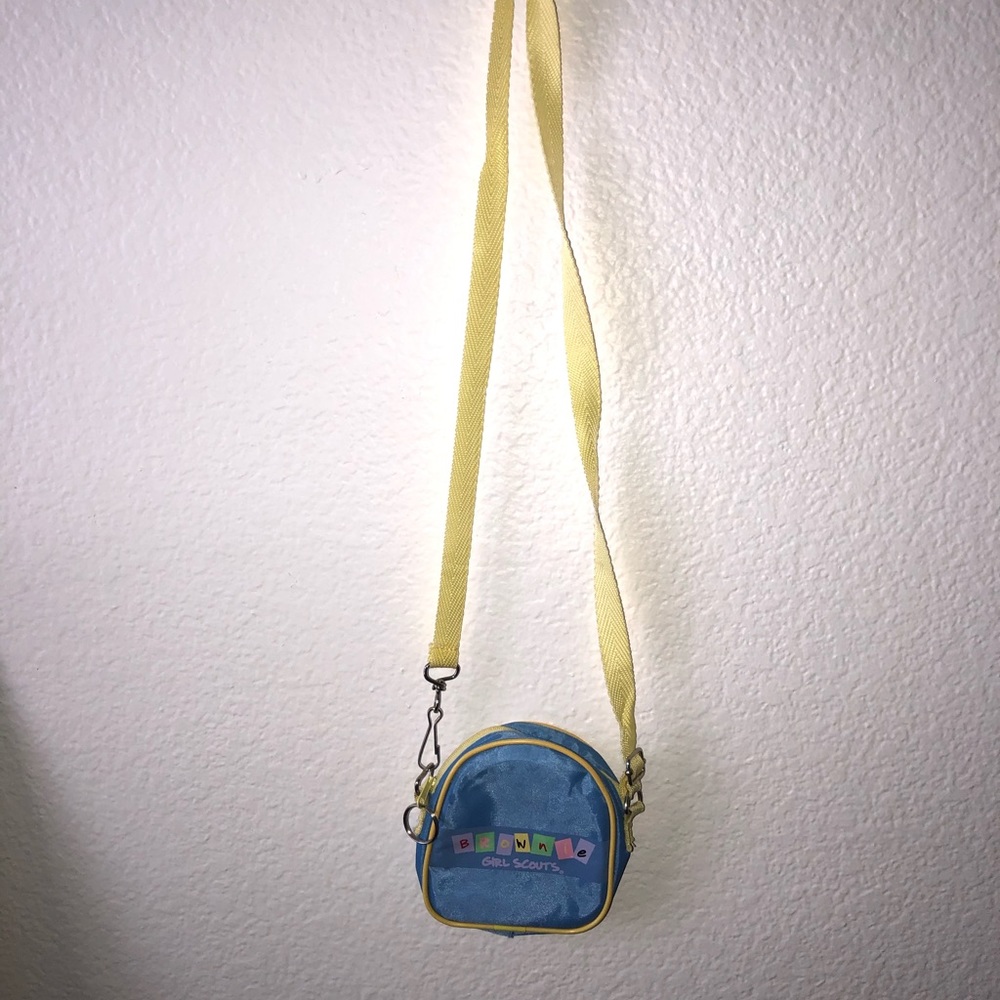 vintage mini brownie scouts purse
